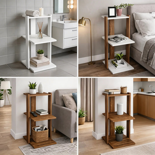 Étagère Latérale 3 Niveaux